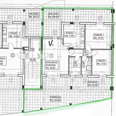 아파트 Casa Alpi 44 - Two Bedroom Flat With Huge Balcony 페스카라